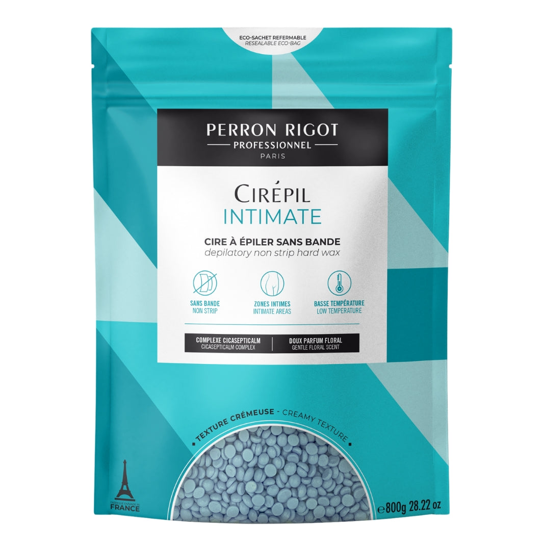 Cirepil Intimate Creamy Aqua Blue Hard Wax Beads 1.76 lb Bag
