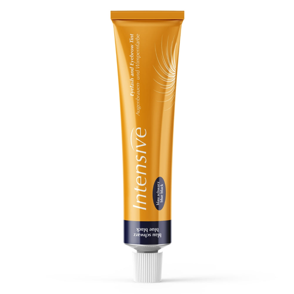 Intensive Blue Black Lash Tint Gold Tube