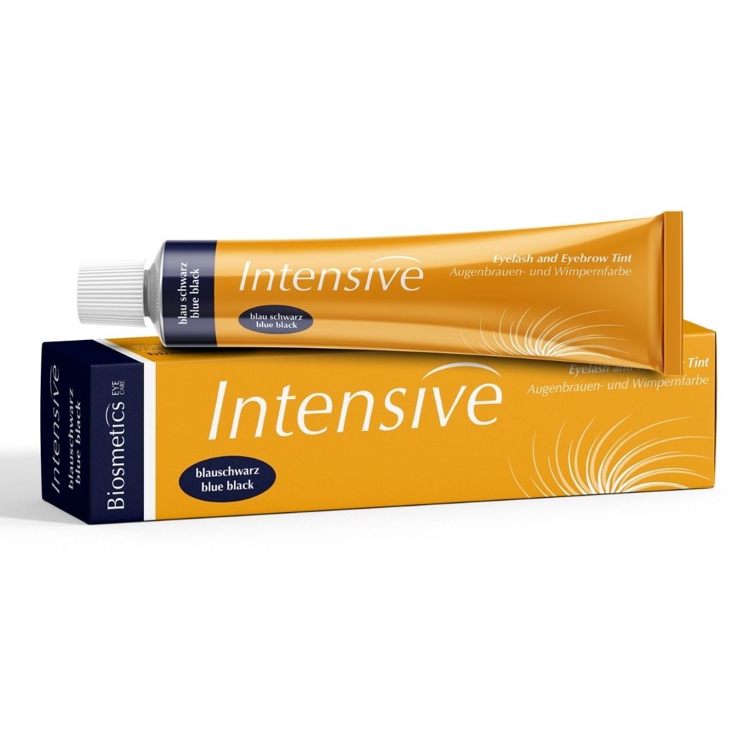 Intensive Blue Black Lash Tint Gold Box