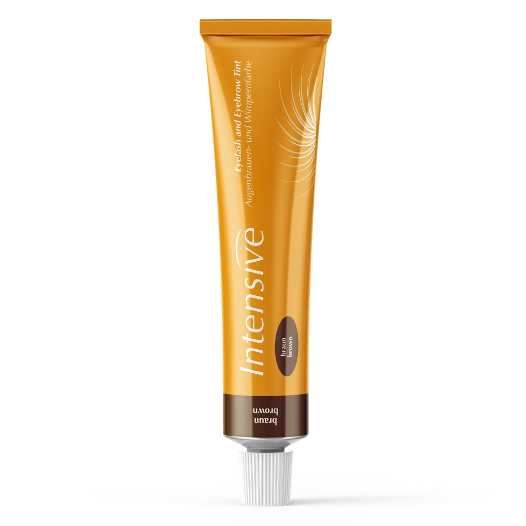 Intensive Brown Brow Eyebrow Tint Gold Tube