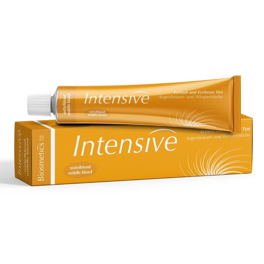 Intensive Middle Blonde Brow Tint Gold Box