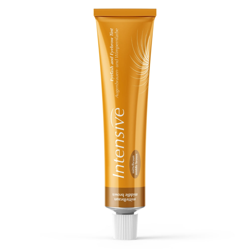 Intensive Middle Brown Brow Tint Gold Tube