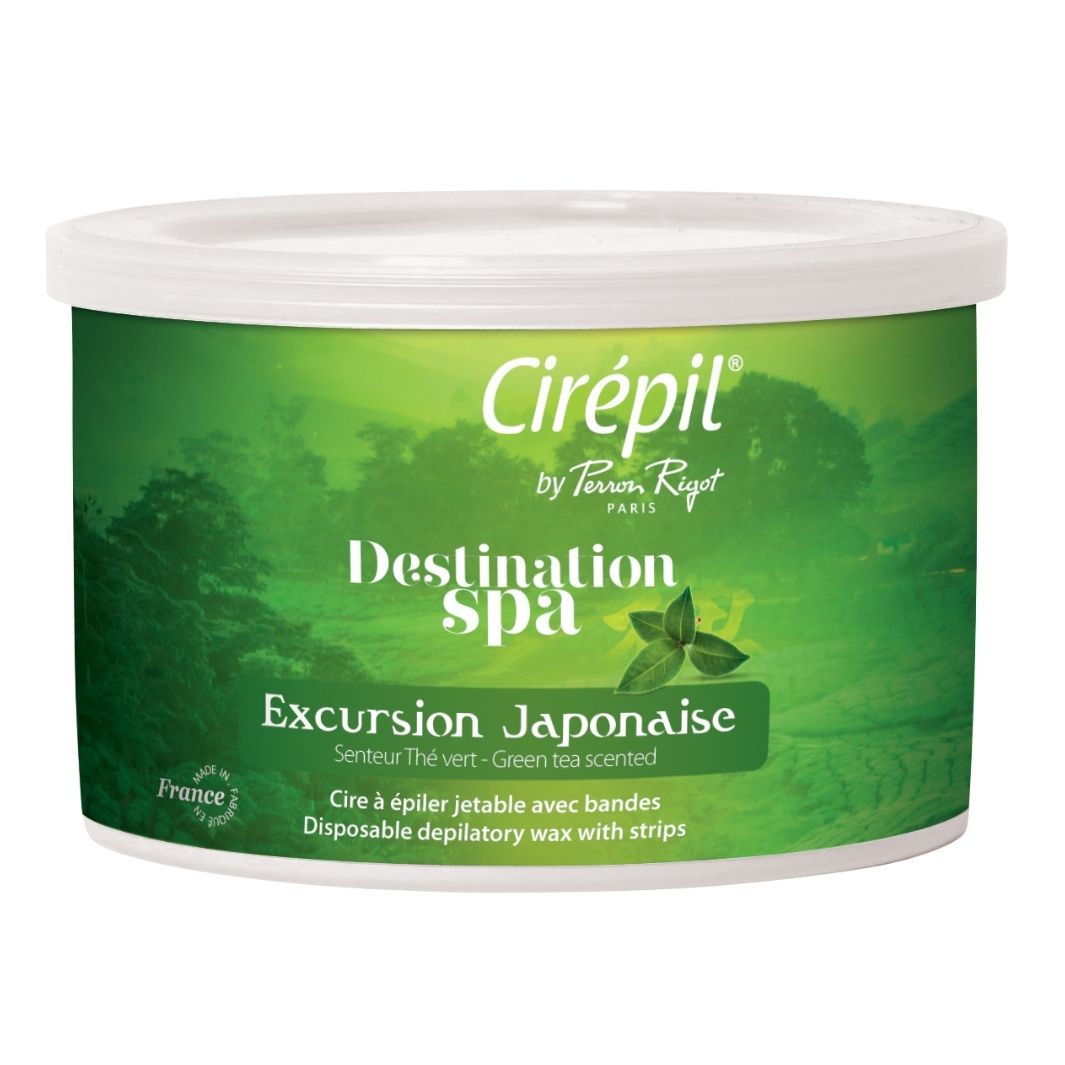 Cirepil Green Tea Gel Soft Strip Wax 400g Tin