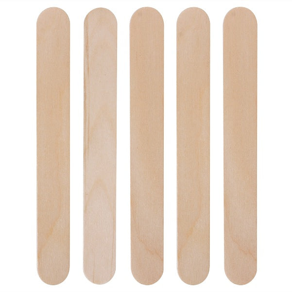 Wooden Wax Applicator - Large 100ct