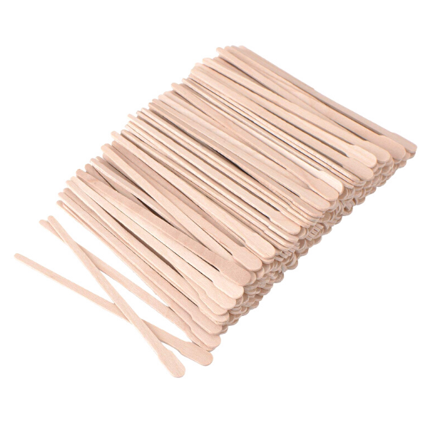 Dukal 3.5" XS Wax Applicator Sticks 100 ct