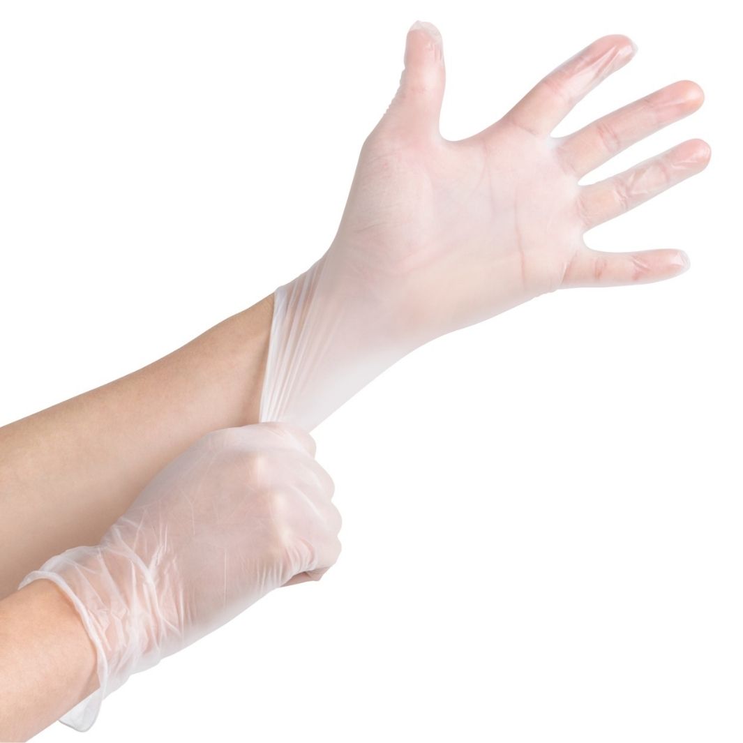 GentleGuard PrimaPro Vinyl Powder-Free Gloves Small Medium