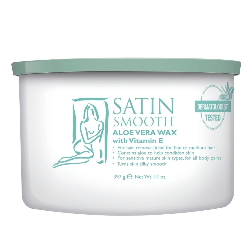 Satin Smooth Aloe Vera Wax with Vitamin E