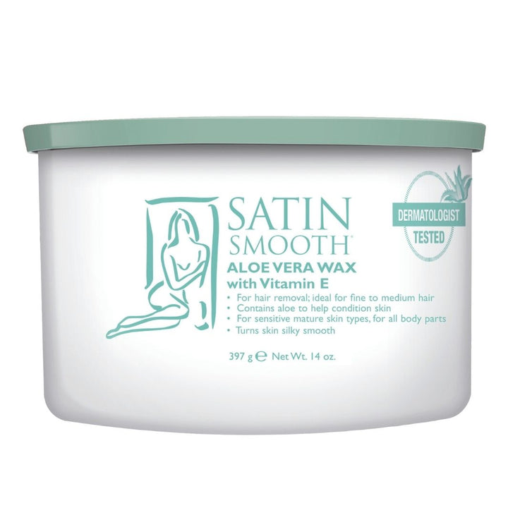 Satin Smooth Aloe Vera Wax with Vitamin E