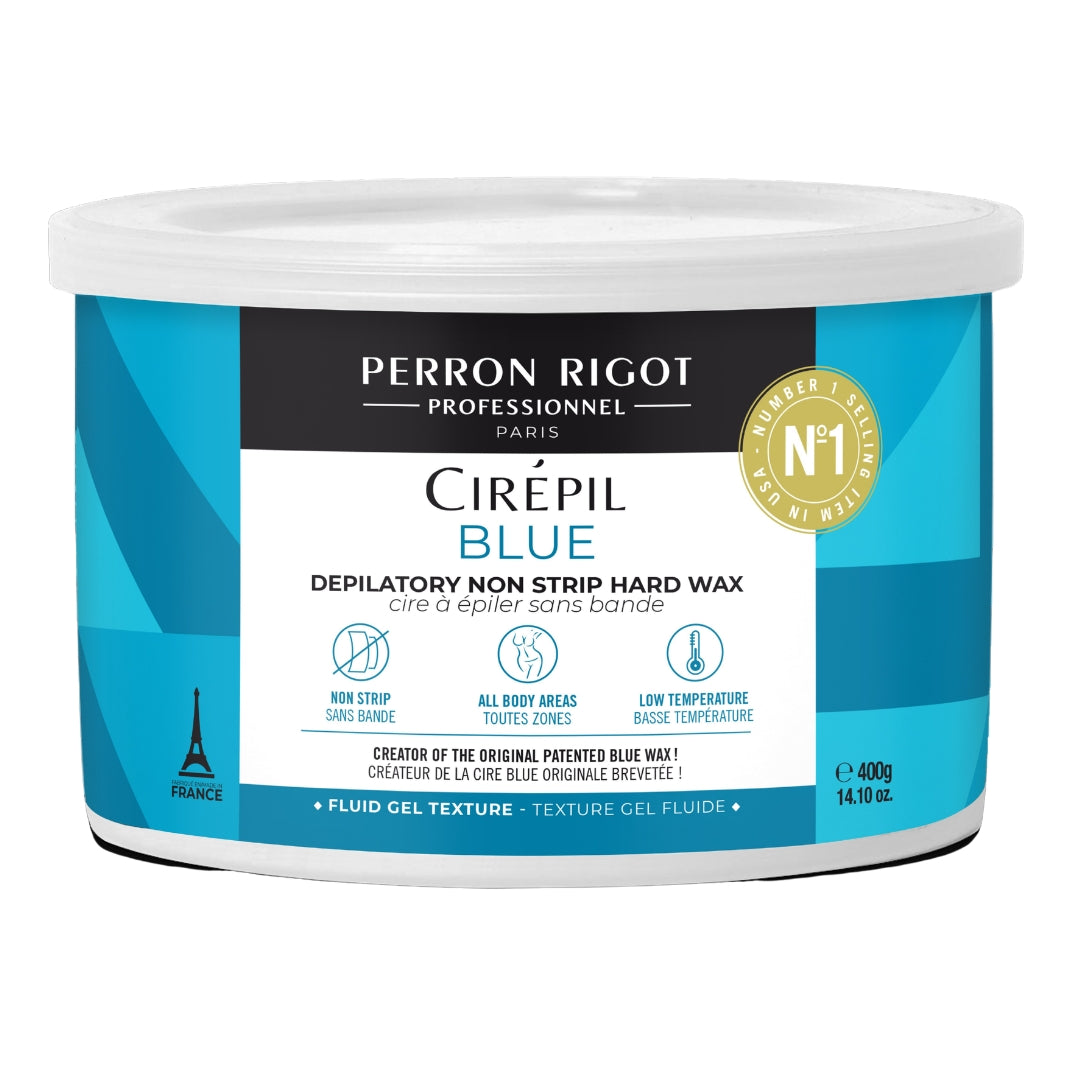 Cirepil Blue Stripless Hard Wax 14 oz Tin