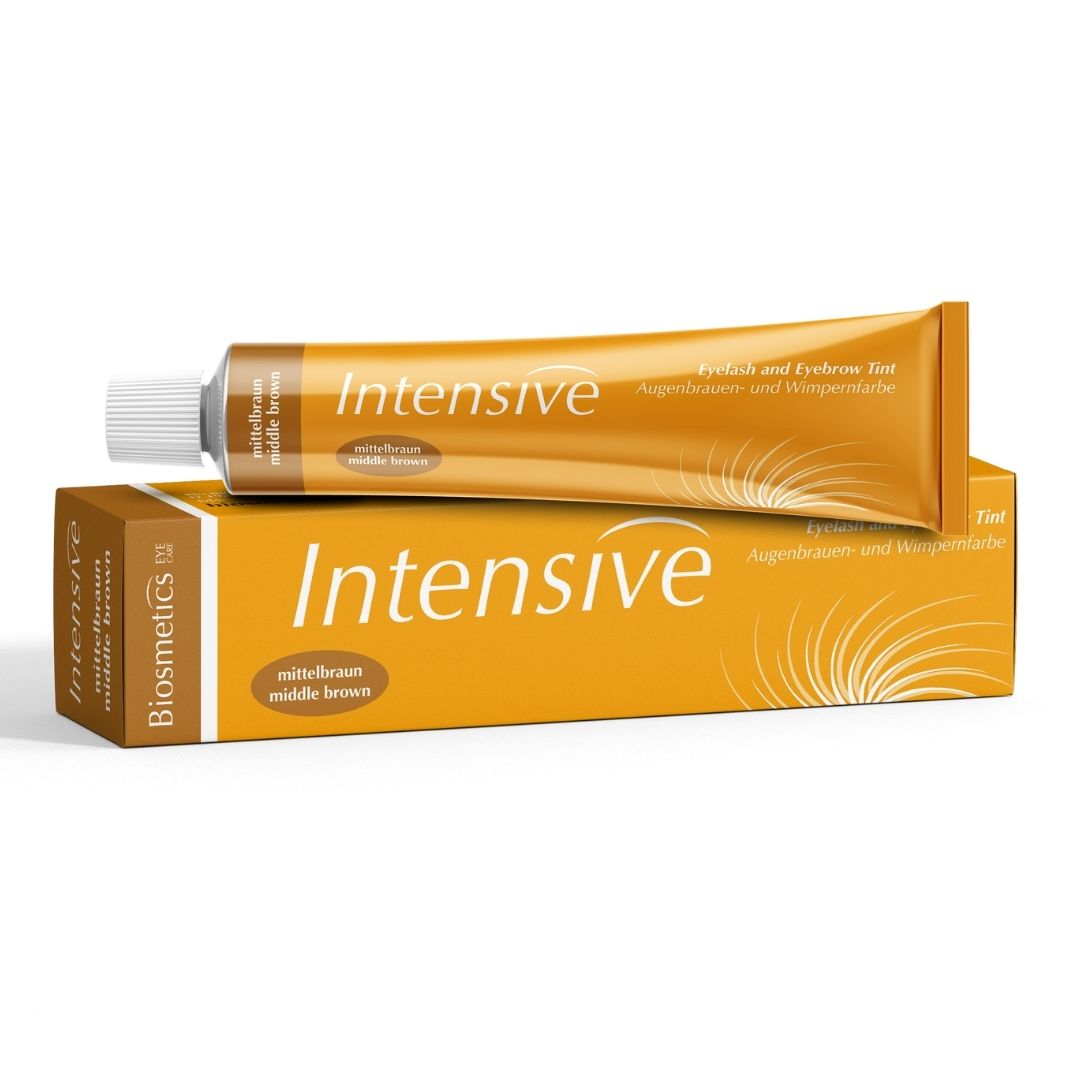 Intensive Middle Brown Brow Tint Gold Box