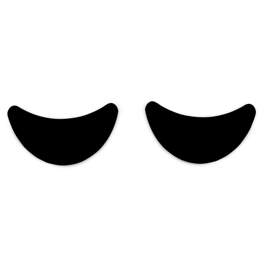 Black Cosmetic Silicone Eye Pads for Lash Tinting and Lash Lifting