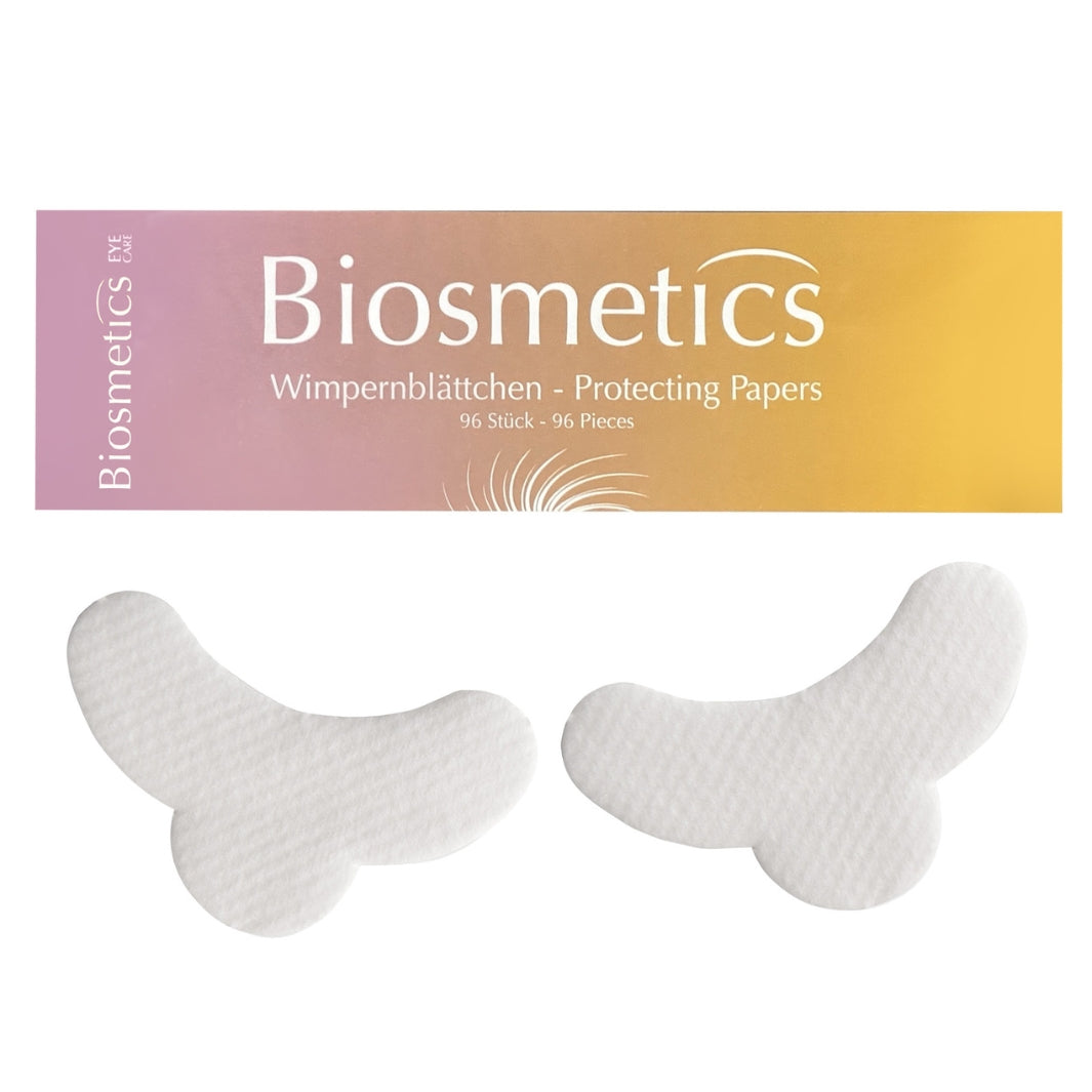 Biosmetics Unwaxed Eye Protecting Papers 96 ct for Lash Tinting.