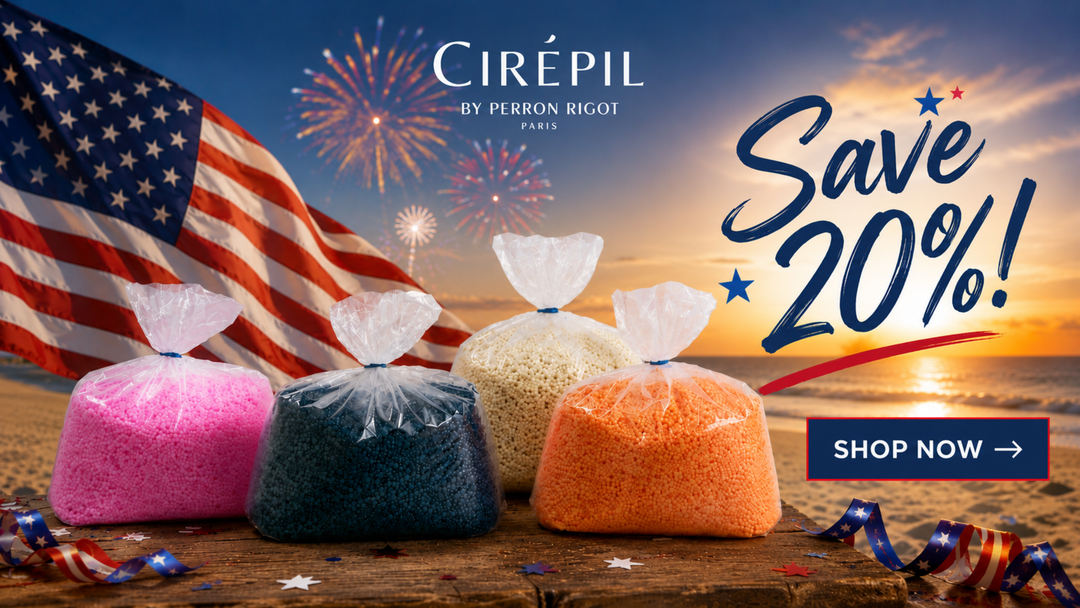 4th of July Savings on Cirepil Hard Wax Bulk Bags