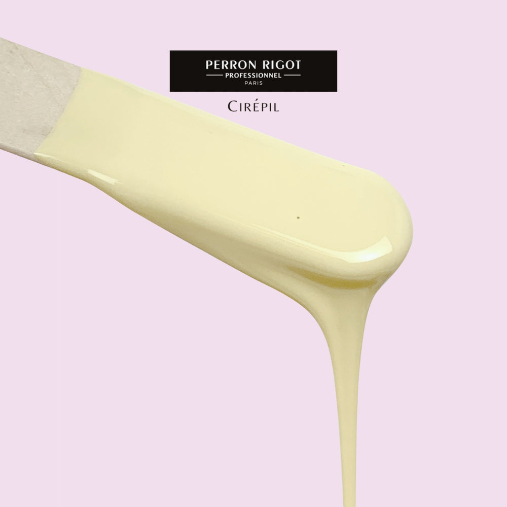Creamy White Cirepil Escential Rose Hard Wax for Salon Spa