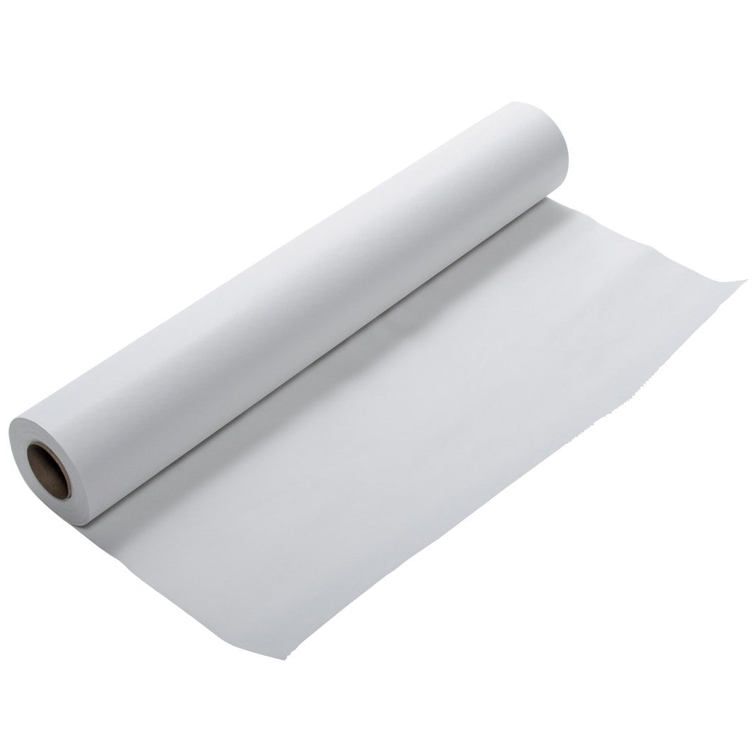 Dukal Spa Reflections 21 inch Smooth White Wax Table Paper