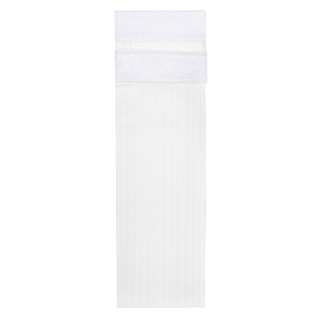 Dukal Spa Reflections White Disposable Stretch Headband Velcro Closure