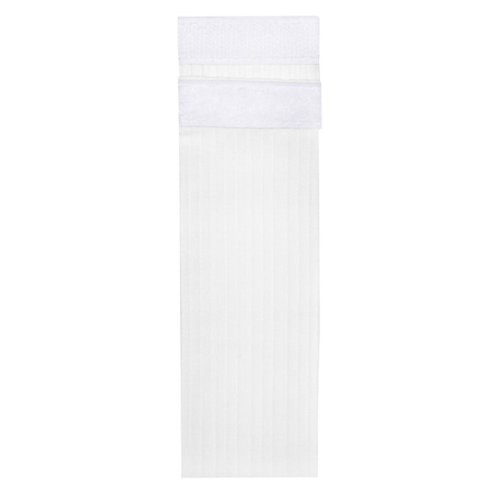 Dukal Spa Reflections White Disposable Stretch Headband Velcro Closure