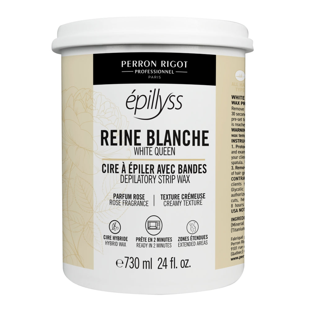 Epillyss White Queen Cream Strip Wax 24 oz