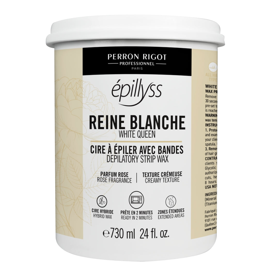 Epillyss White Queen Cream Strip Wax 24 oz
