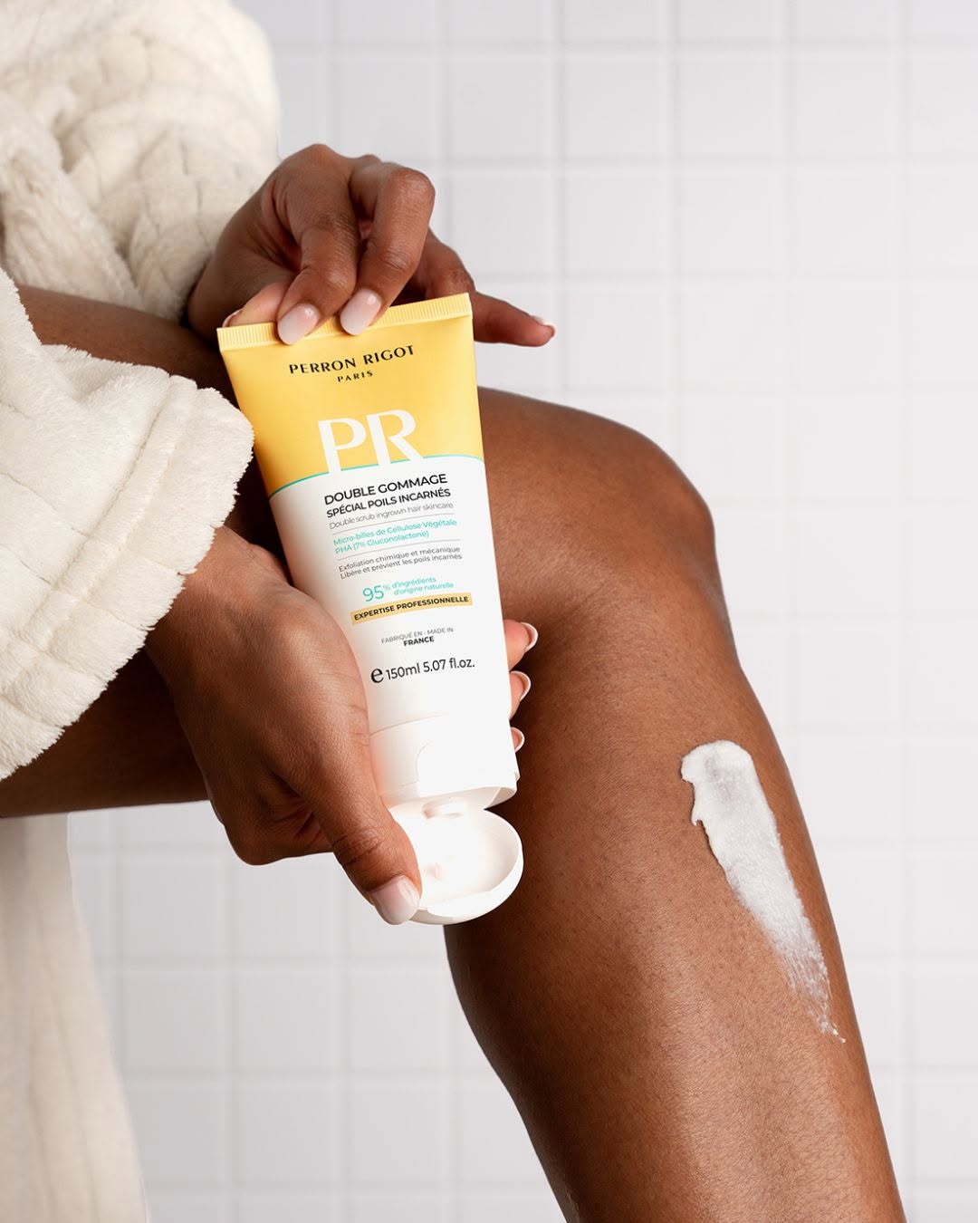 Cirepil Double Gommage dual exfoliating cream for pre- and post-wax care