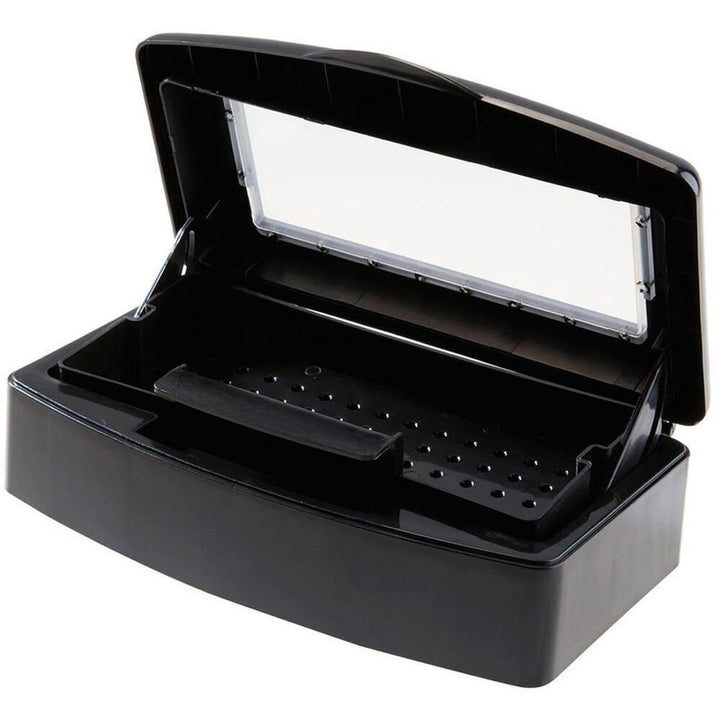 Mehaz Black Disinfectant Tray with clear window