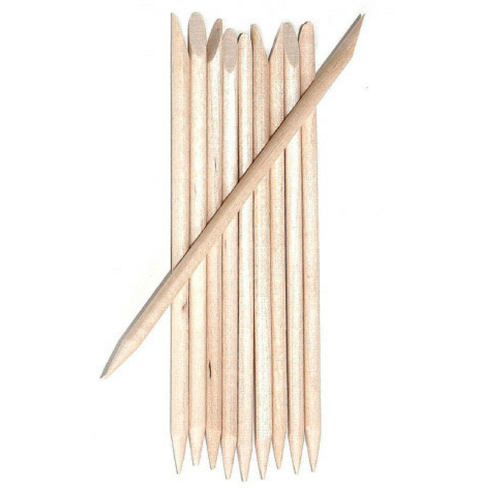 4.5 inch Dukal Bamboo Manicure Sticks for brow waxing