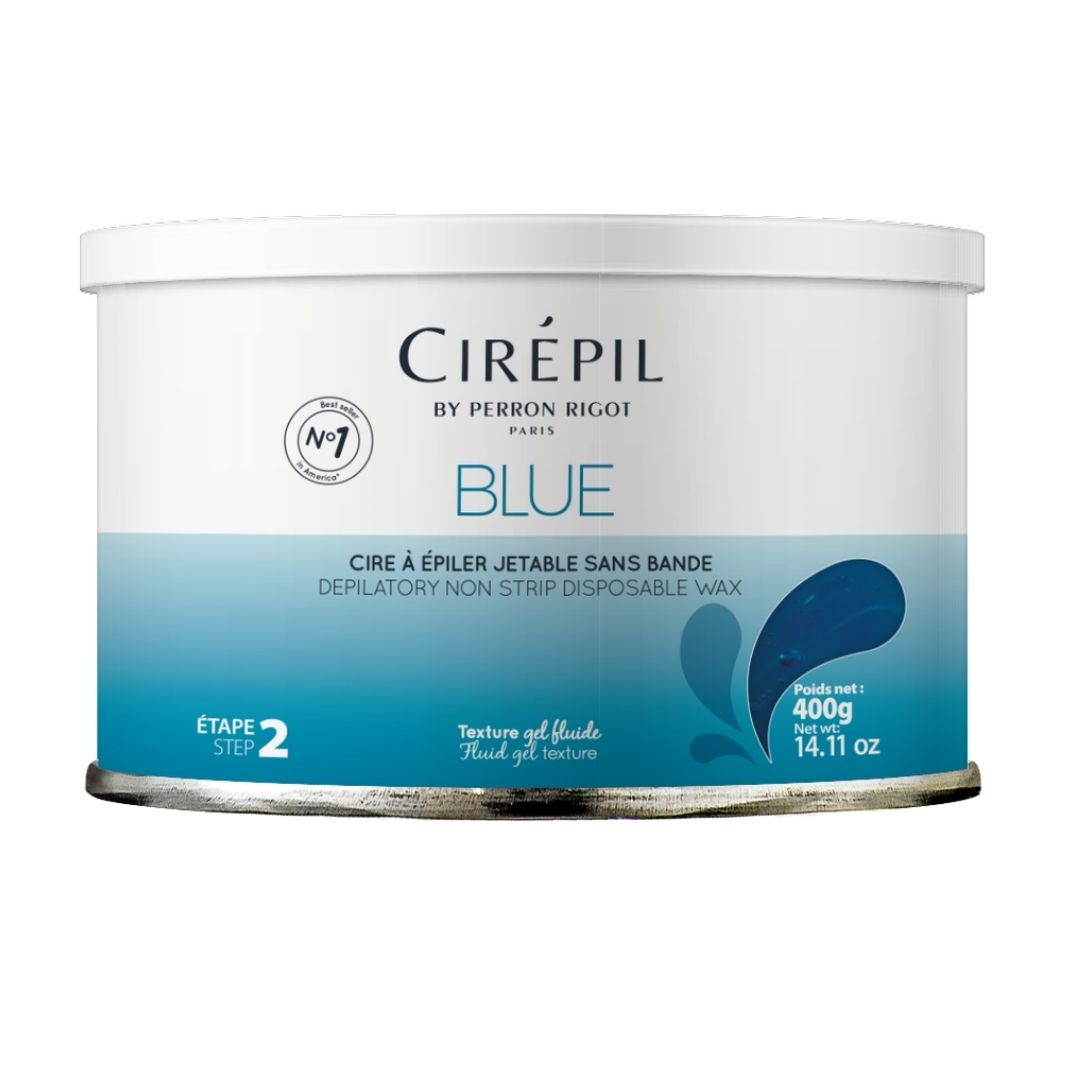 Cirepil Blue Stripless Hard Wax 14 oz Tin