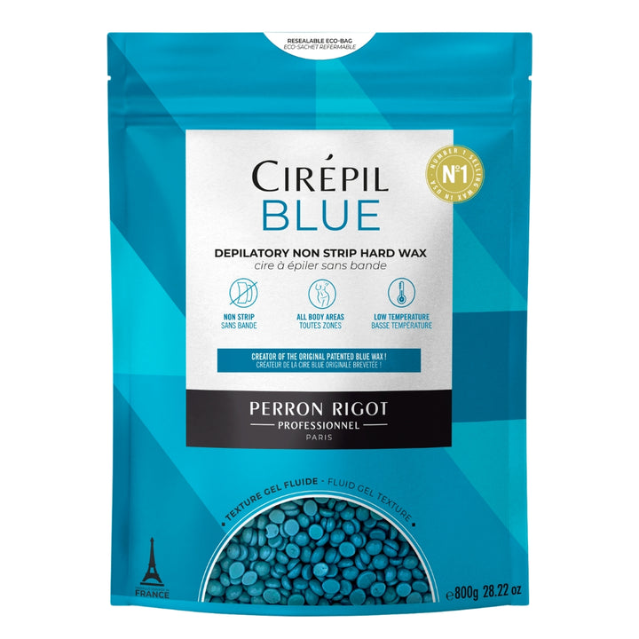 Cirepil Blue Hard Wax Beads 1.76 lb Bag