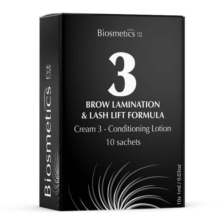 Hairpearl Brow Lamination and Lash Lift Conditioning Lotion Step 3 Sachets
