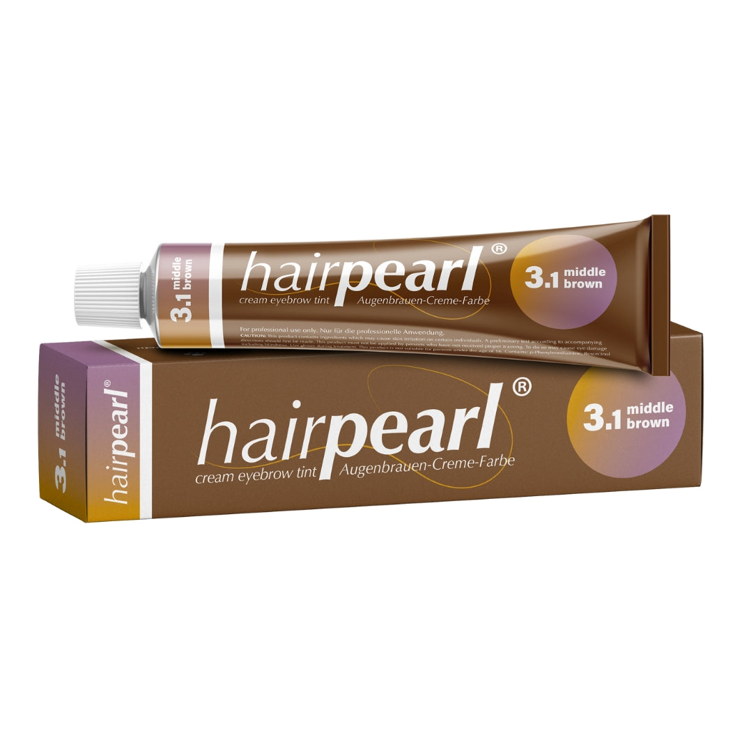 Hairpearl Middle Brown Eyebrow Tint