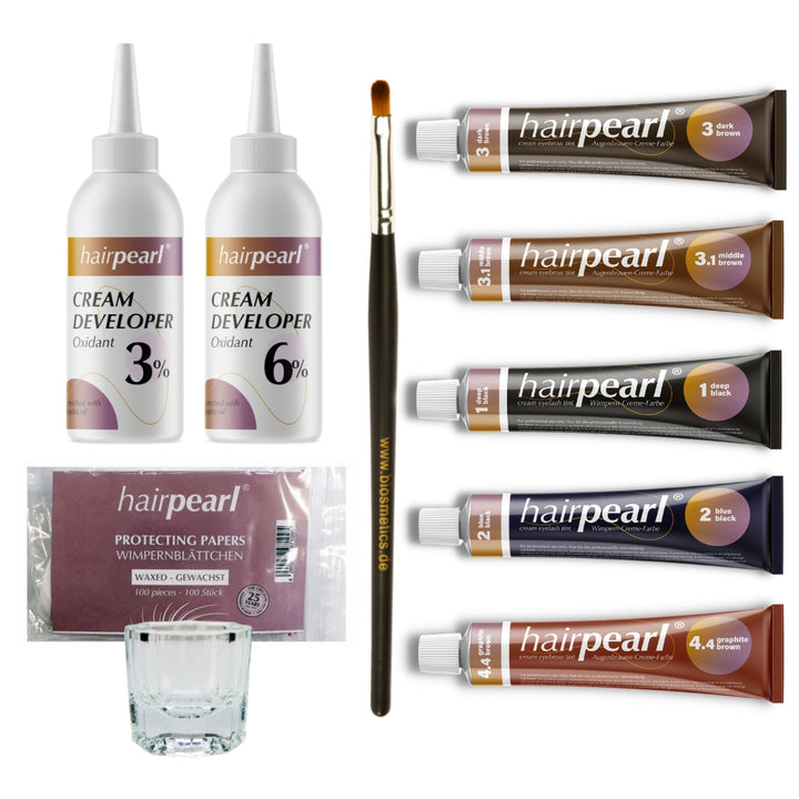 Hairpearl Lash and Brow Professional Tint Kit