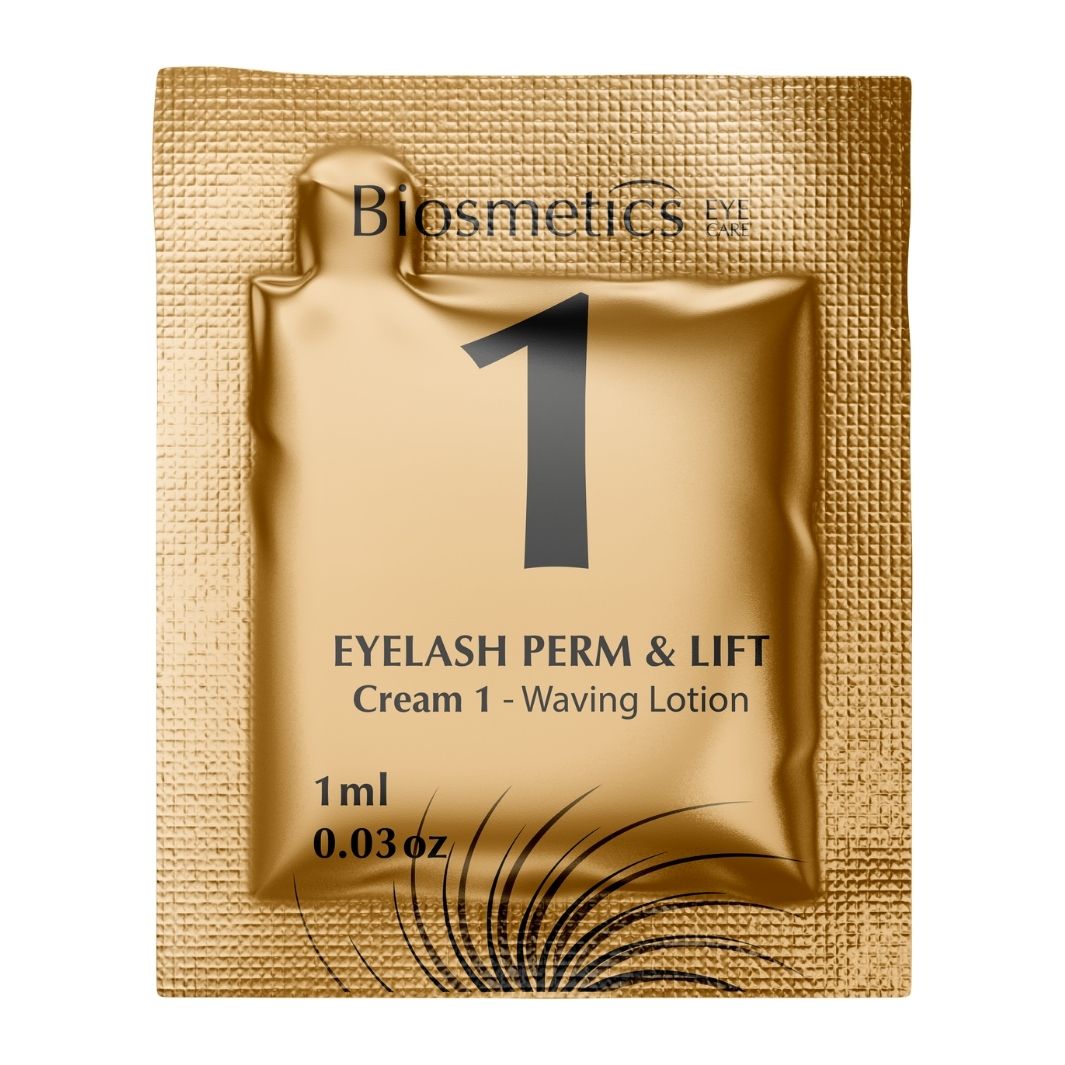 Intensive Biosmetics Eyelash Lift and Brow Lamination Waving Lotion Step 1 Sachet