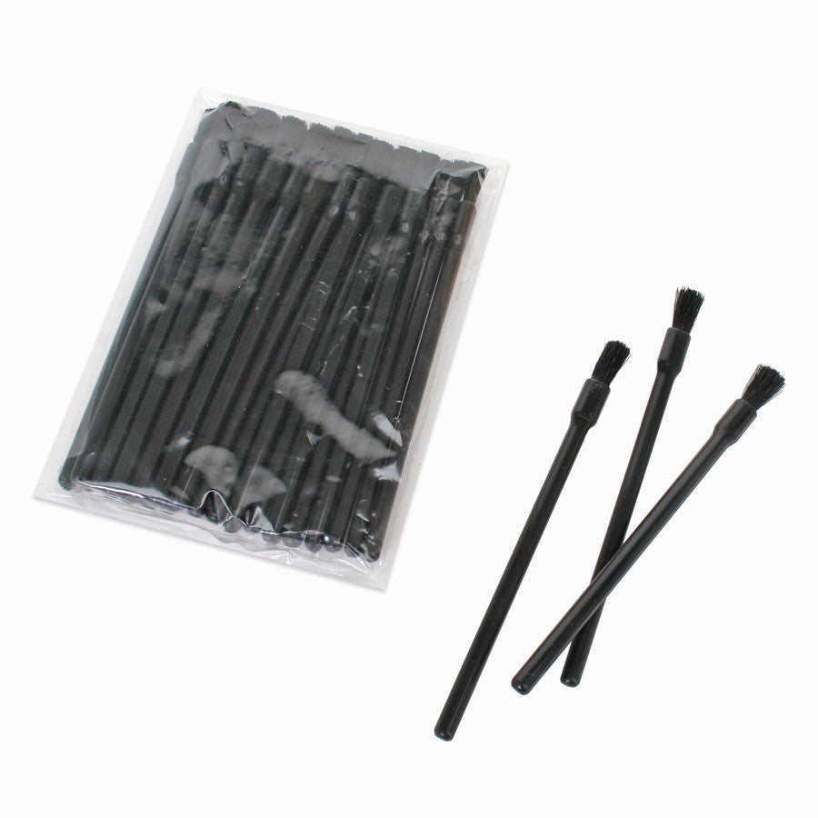 Disposable Lip Brushes with Black Handle