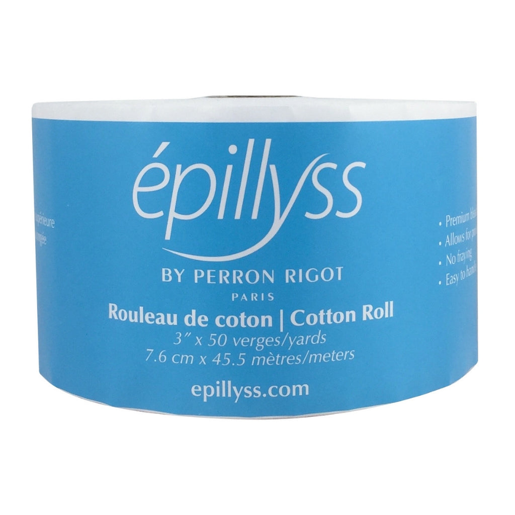 3"x50 yd Epillyss Muslin Cotton Roll for Waxing
