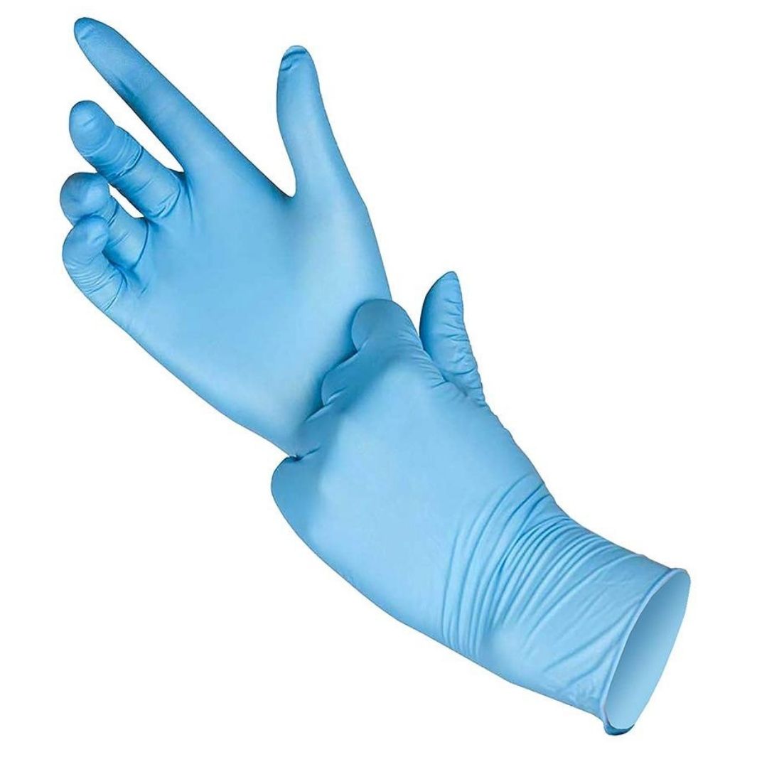 GentleGuard ComforFit Powder-free Blue Nitrile Gloves Small 200 ct