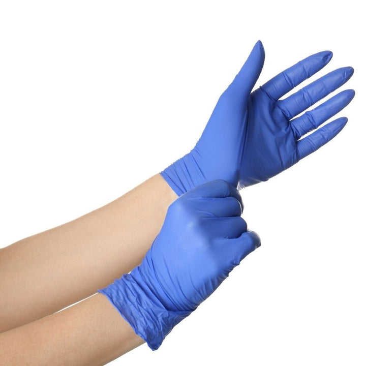 GentleGuard SoftShield Cobalt Blue Nitrile Gloves Powder-Free Small