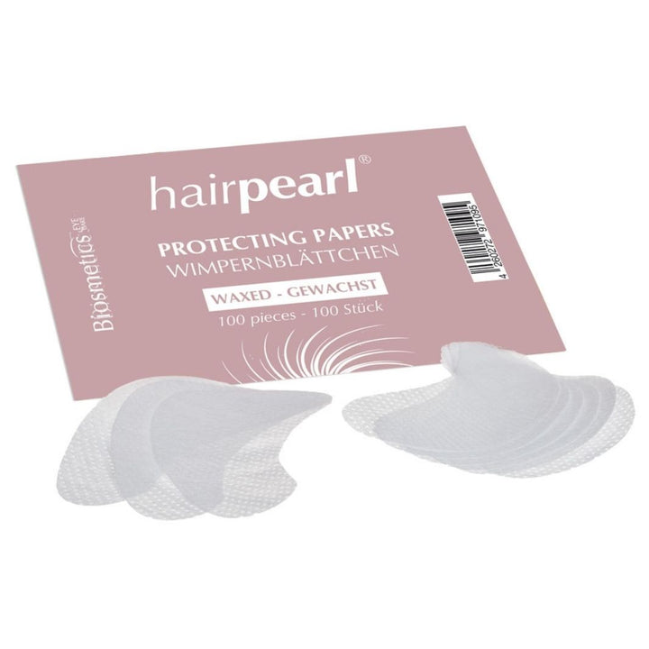 Hairpearl Waxed Eye Protecting Papers for Lash Lift and Tint 100 ct